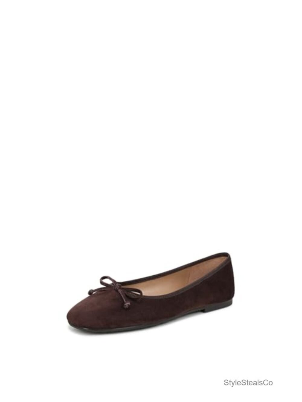 Sam Edelman Alie Women's Ballet Flats Leather Bow Slip On